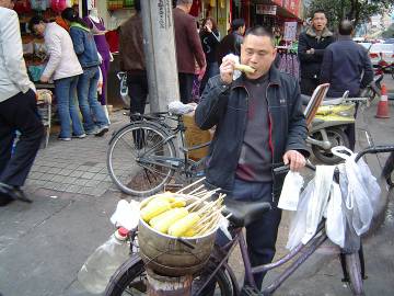 Çin İzlenimleri - Sokak satıcıları (Cheng Du)